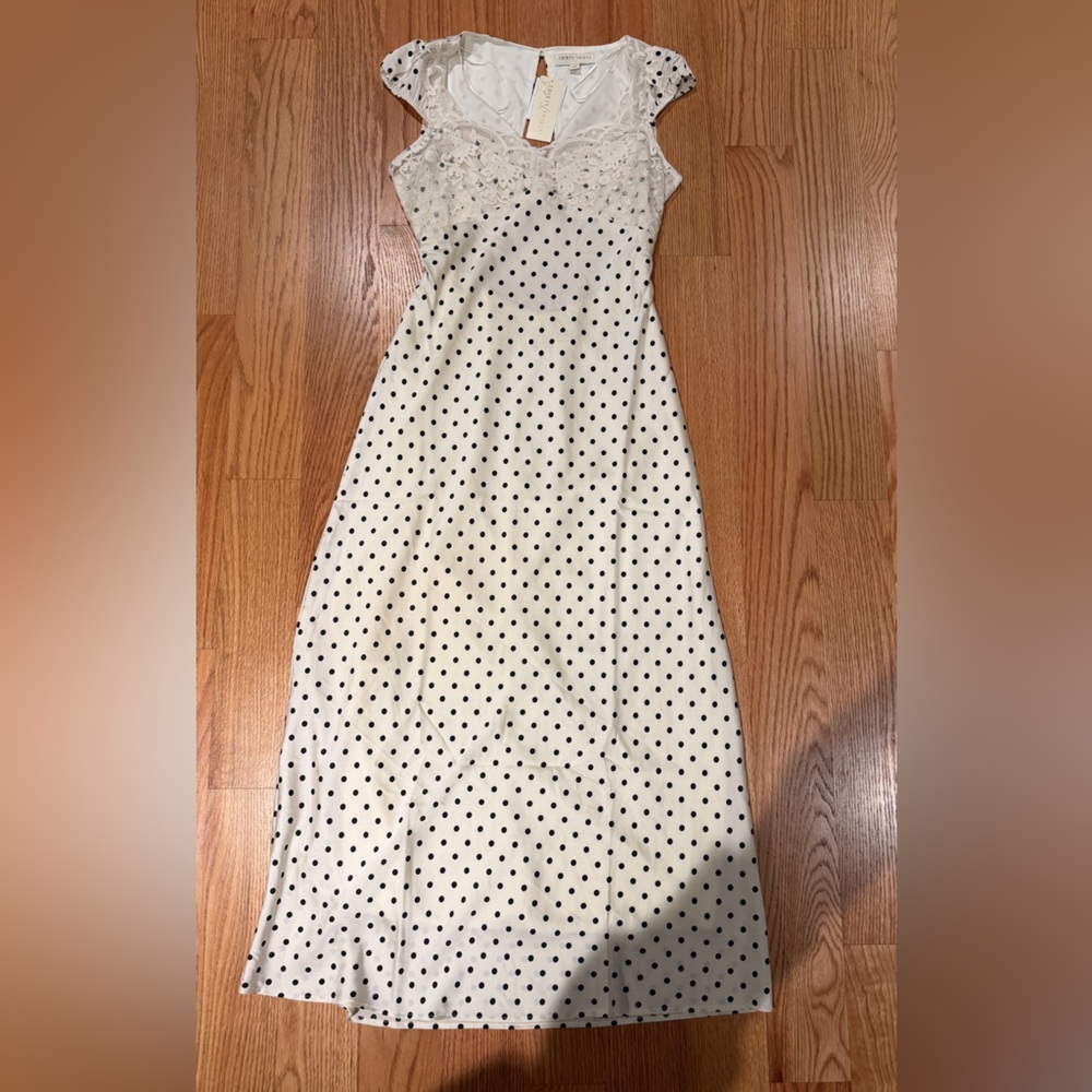 Polka Dot Lace Dress